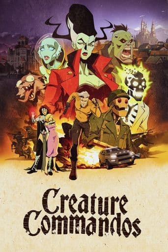 Movie poster for Creature Commandos