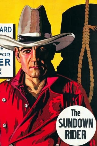 Movie poster for Sundown Rider
