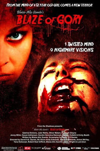 Movie poster for Blaze of Gory
