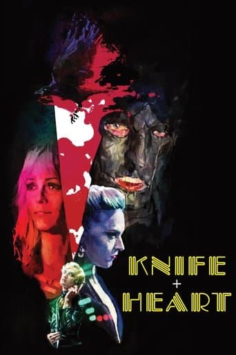 Movie poster for Knife+Heart