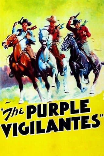Movie poster for The Purple Vigilantes