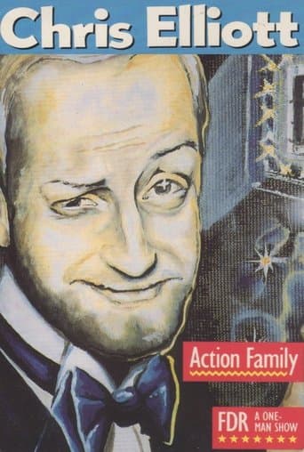 Movie poster for Chris Elliott's FDR -- A One-Man Show