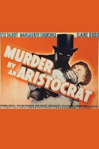 Movie poster for Murder by an Aristocrat