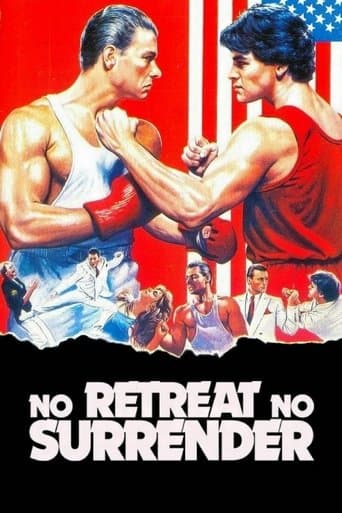 Movie poster for No Retreat, No Surrender