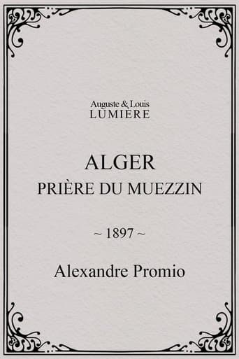 Movie poster for Alger : prière du muezzin
