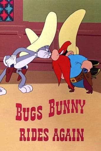 Movie poster for Bugs Bunny Rides Again