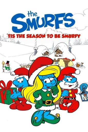 Movie poster for The Smurfs: 'Tis the Season to Be Smurfy