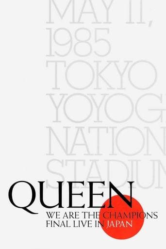 Movie poster for Queen - We Are The Champions - Final Live In Japan
