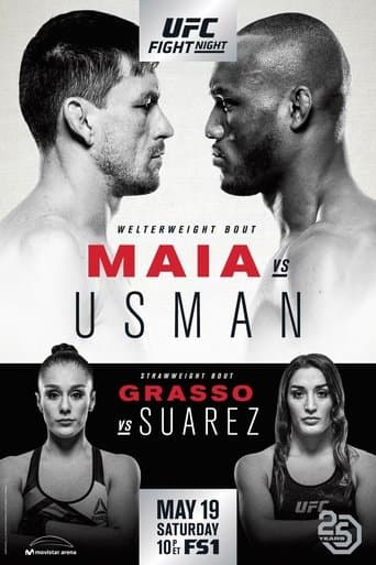 Movie poster for UFC Fight Night 129: Maia vs. Usman