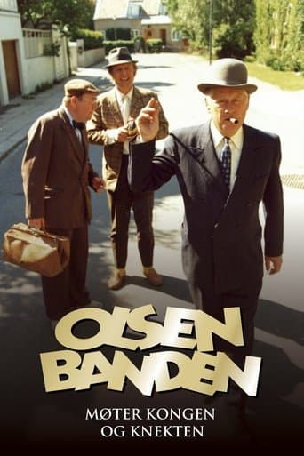 Movie poster for The Olsen Gang meets The King and the Jackal