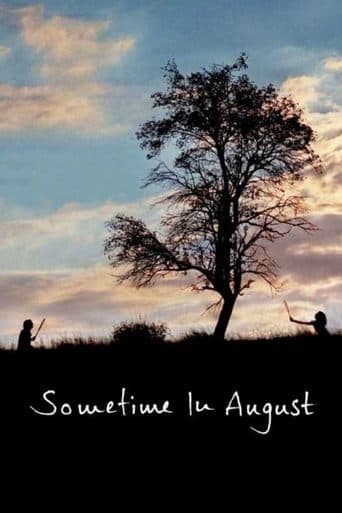 Movie poster for Sometime in August