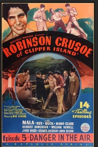 Movie poster for Robinson Crusoe of Clipper Island