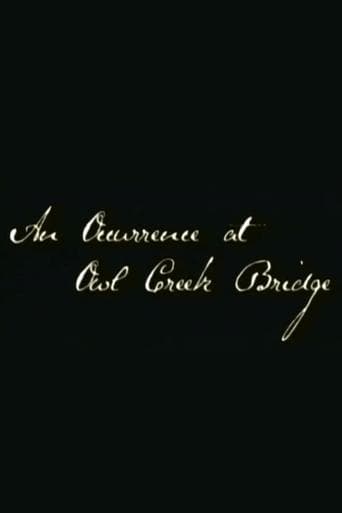 Movie poster for An Occurrence at Owl Creek Bridge