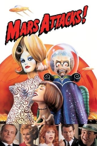 Movie poster for Mars Attacks!