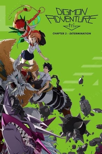 Movie poster for Digimon Adventure tri. Part 2: Determination
