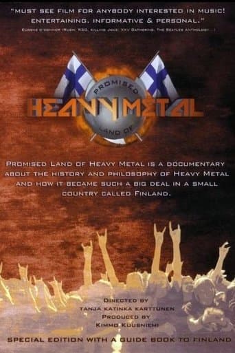 Movie poster for Promised Land of Heavy Metal