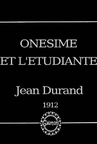 Movie poster for Onésime et l'étudiante