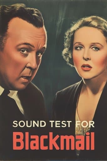 Movie poster for Sound Test for Blackmail