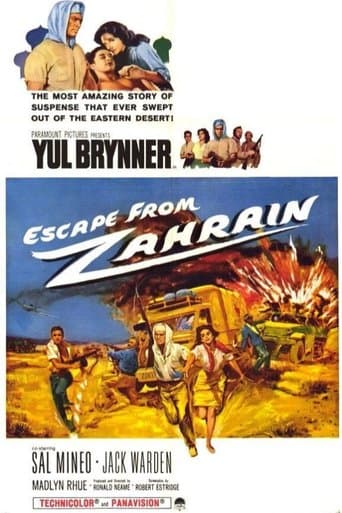 Movie poster for Escape from Zahrain