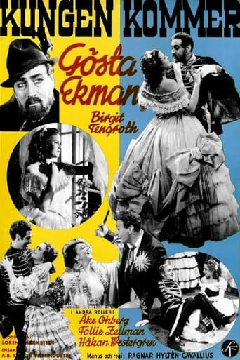 Movie poster for Kungen kommer