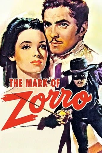 Movie poster for The Mark of Zorro