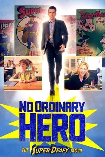 Movie poster for No Ordinary Hero: The SuperDeafy Movie