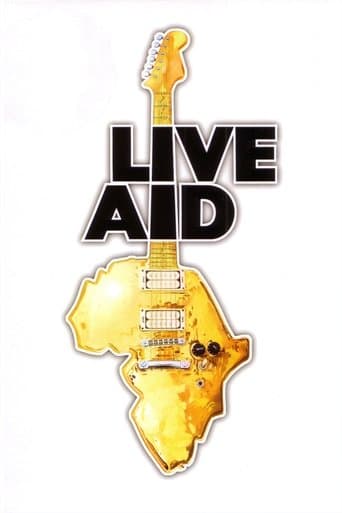Movie poster for Live Aid