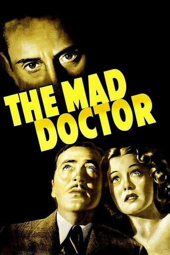 Movie poster for The Mad Doctor