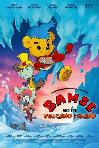 Movie poster for Bamse and the Volcano Island