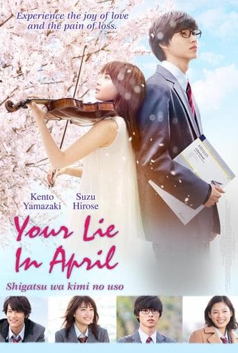 Movie poster for Your Lie in April