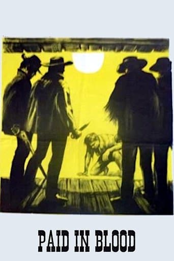 Movie poster for Paid in Blood
