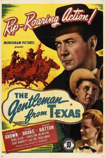 Movie poster for The Gentleman from Texas