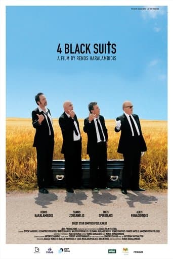 Movie poster for 4 Black Suits