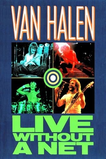 Movie poster for Van Halen:  Live Without A Net
