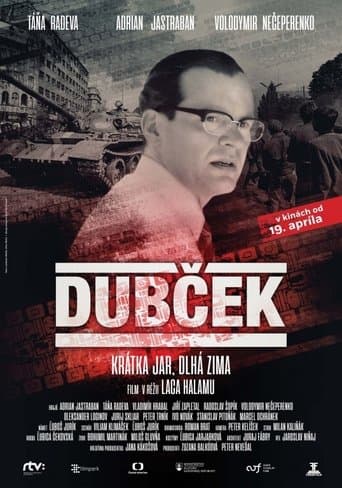 Movie poster for Dubček