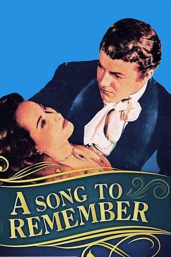 Movie poster for A Song to Remember