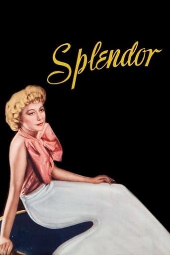 Movie poster for Splendor