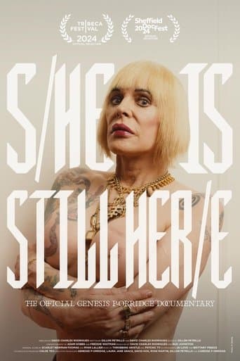 Movie poster for S/He Is Still Her/e: The Official Genesis P-Orridge Documentary