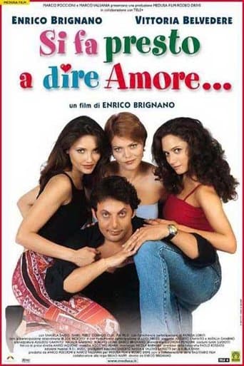 Movie poster for Si fa presto a dire amore...