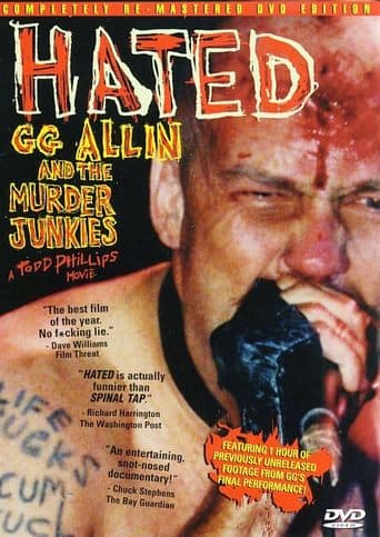 Movie poster for Hated: GG Allin and The Murder Junkies