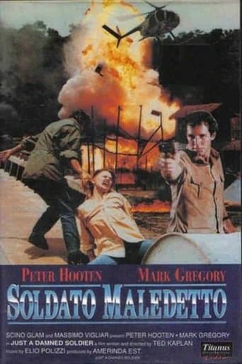 Movie poster for Just A Damned Soldier
