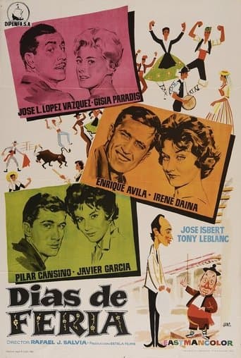 Movie poster for Días de feria