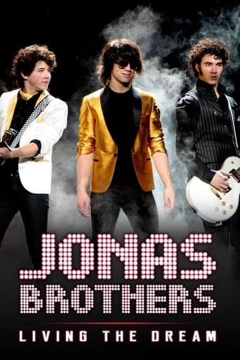 Movie poster for Jonas Brothers: Living the Dream