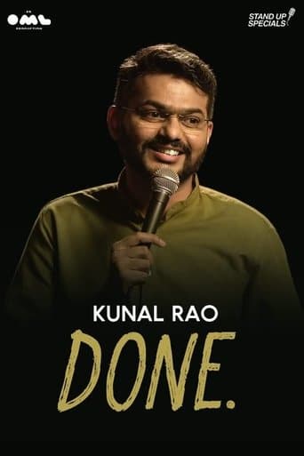 Movie poster for Kunal Rao: Done