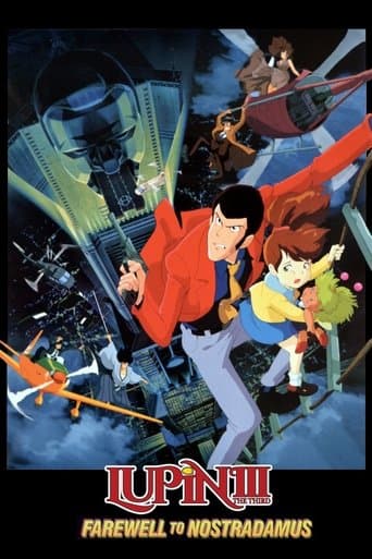 Movie poster for Lupin the Third: Farewell to Nostradamus