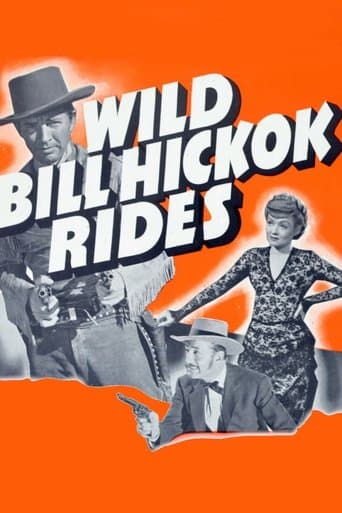 Movie poster for Wild Bill Hickok Rides