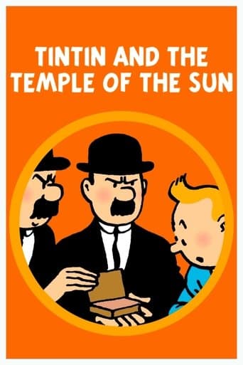 Movie poster for Tintin and the Temple of the Sun