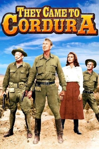 Movie poster for They Came to Cordura