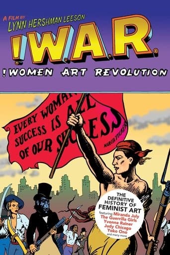 Movie poster for !W.A.R.: !Women Art Revolution