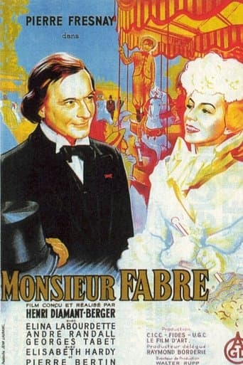 Movie poster for Amazing Monsieur Fabre